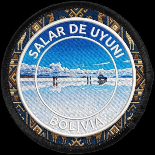 Salar de Uyuni generated patch artwork