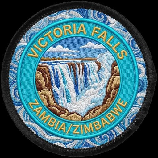 Victoria Falls generated patch artwork