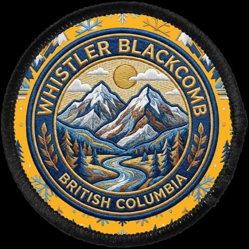 Whistler Blackcomb generated patch artwork