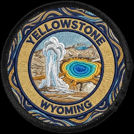 Yellowstone generated patch artwork