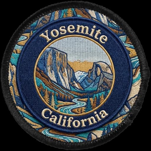 Yosemite generated patch artwork