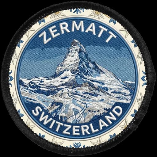 Zermatt generated patch artwork